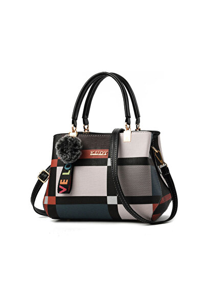 JInsh Womens Fashion Handbags Plaid Shoulder Bag, Large Capacity Multicolour ...