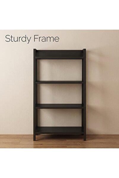 Vitakit Multi-Tier Wrought Iron Storage Rack, Floor-Standing Organizer Shelf,...