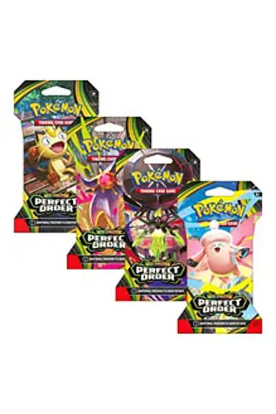 Pokemon بطاقات تداول ميجا إيفولوشن بيرفكت أوردر، تشجع على التفكير الاستراتيجي...