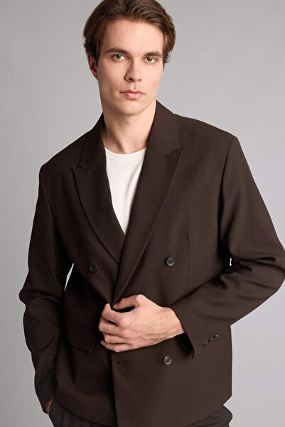DeFacto Regular Fit Jacket Collar Blazer Jacket H6250Ax26Sm