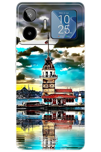 General Mobile GM 26 PRO 5G (G903) Uyumlu Kılıf Desen Baskılı Silikon Kız Kul...