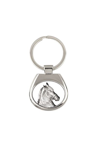 Art - Dog Art-Dog Cal Friesian Breloc Metalic Personalizat – Pandantiv Cal Im...