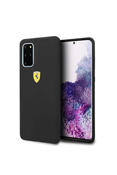 Ferrari Hardcase pour Samsung Galaxy S20 Plus noir/noir Silicone