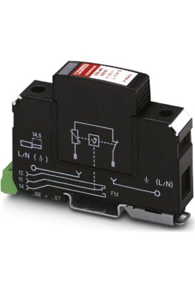 Phoenix Contact Blast stop B 1P 12.5kA 1.2kV 240V AC VAL-MS 230FM (2839130)
