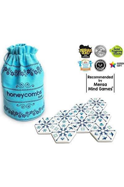 Piatnik Game Honeycombs Blue