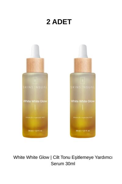 Skin Sensual White White Glow Serum (2 Adet)