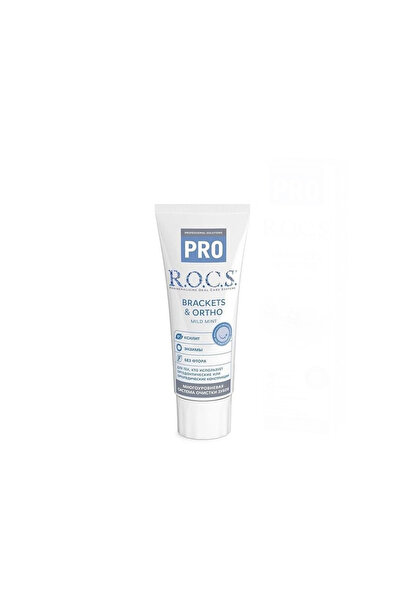 R.O.C.S. R.O.C.S Pro Brackets&Ortho (Florürsüz Özel Bakım) Diş Macunu 60ml