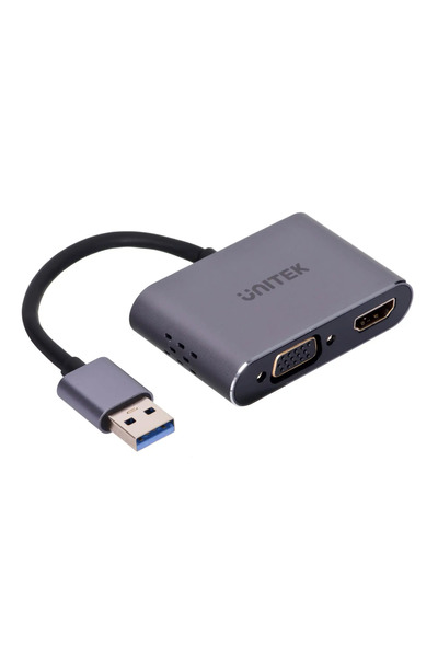 Unitek USB la HDMI și VGA, FullHD