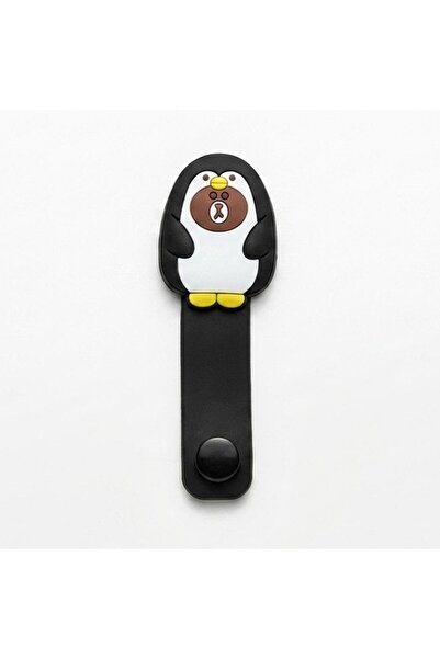Mi7a Penguen Ayıcık Figürlü Kablo ve Kulaklık Toparlayıcı