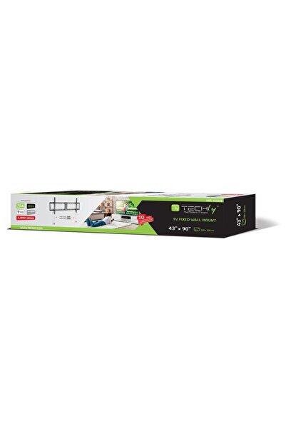 Techly Suport de perete 43 "-90 ", 70 kg subțire
