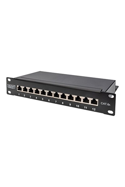 Digitus DN-91612S-EA - patch panel - 1U - 10"
