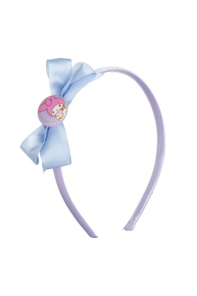 Zumzeria Bentiță subțire lila cu fundiță albastră și design My Melody pentru ...