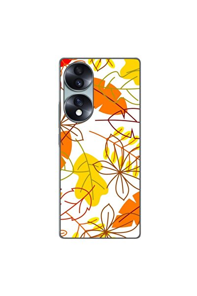OEM Θήκη συμβατή με Honor 70 από σιλικόνη gel TPU με σχέδιο Ζωντανά Φθινοπωρι...