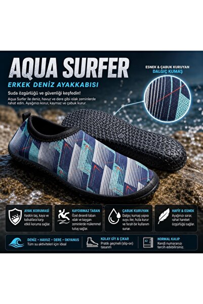 Aqua Surfer | Unisex Deniz Ayakkabısı