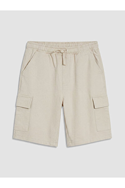 LC Waikiki Rmz Gi̇yi̇m Farkiyla Cargo Pocket Boys' Shorts