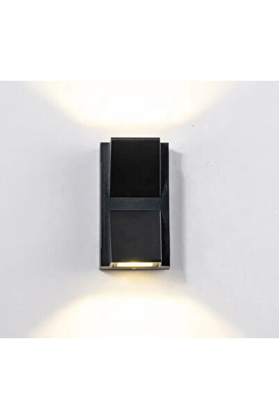 MAD ECO LEDURI Aplică de perete din aluminiu pentru exterior, cu lumină alb c...