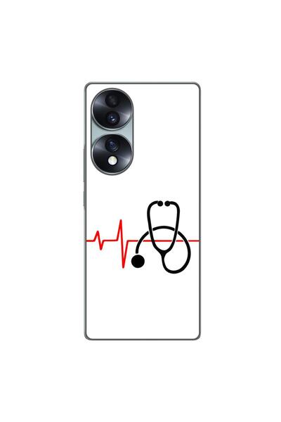OEM Husa compatibila cu Honor 70 Silicon Gel Tpu Model Puls Doctor