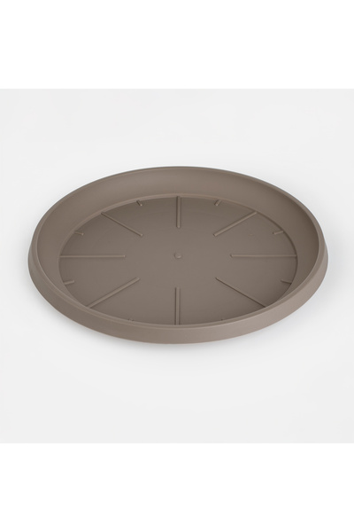Zumzeria Tăviță din plastic pentru ghiveci Mocca Ø28.1x2.8cm