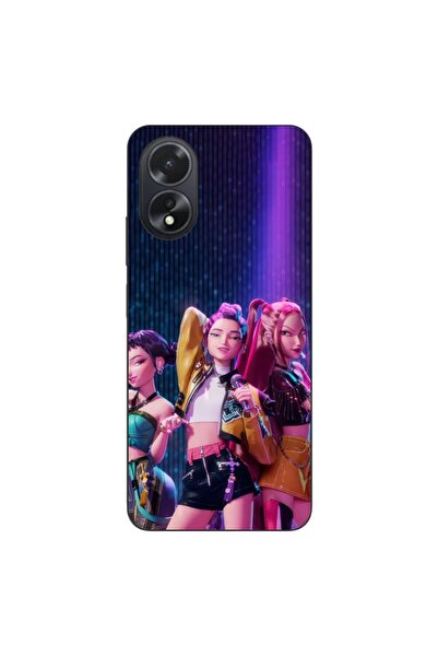 OEM Husa compatibila cu Oppo A18 4G Silicon Gel Tpu Model KPop Demon Hunters ...