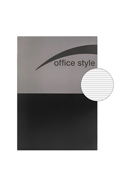 Zumzeria Gray Black A4 Dictation Notebook - 40F