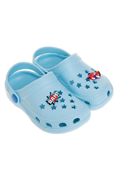 Zumzeria Blue Sky Dino Slippers for Kids