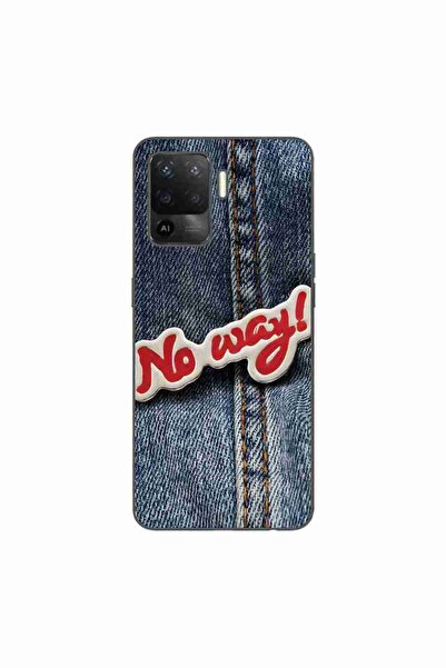 OEM Husa compatibila cu Oppo Reno5 Lite Silicon Gel Tpu Model No Way Jeans