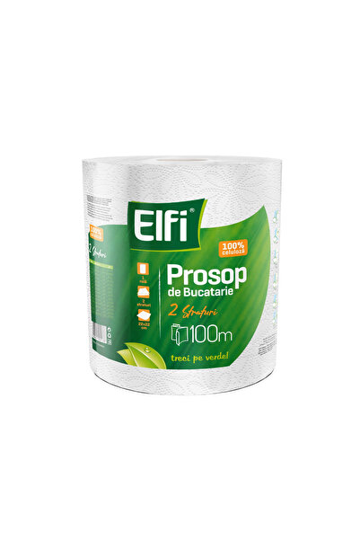 Elfi Prosop de bucatarie Elfi, 2 straturi 454foi, 100metri, 22x22cm