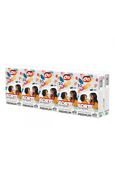 Oti Forte nasal tissues, 4 layers, 10 pcs, unscented