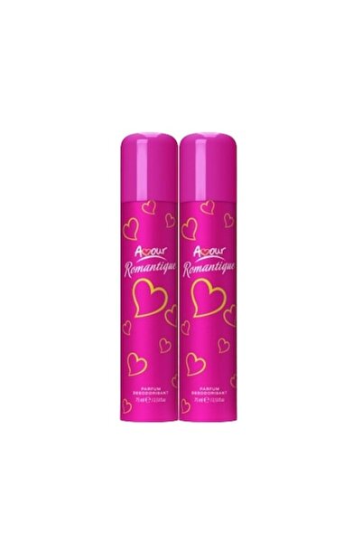 Amour Set 2x Romantique women's perfume deodorant 75 ml