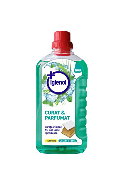 Igienol Detergent universal pentru pardoseli, cu lamaita si menta, 1L