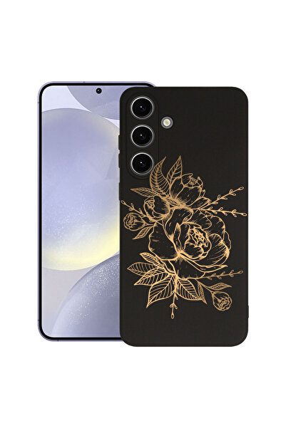 bestcase Husă TPU Ultra Subțire pentru Samsung Galaxy S26, Golden Rose, 31456...
