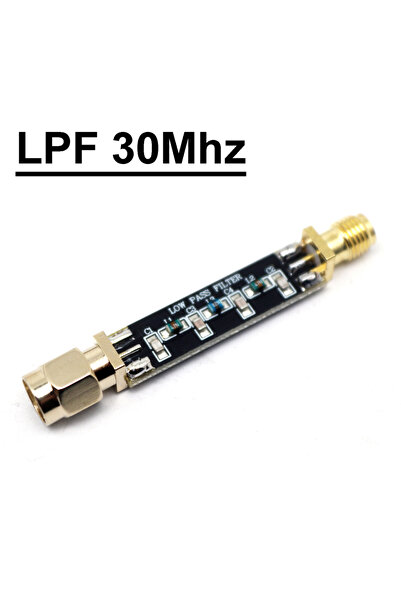 Choice5 LPF 30Mhz Low Pass Filter LPF SMA (30MHz-2.4Ghz) RF Signal Filtering ...