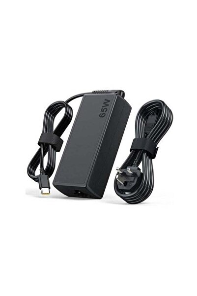Generic شاحن لابتوب USB-C بقوة 65 واط مع كابل - متوافق مع أجهزة لينوفو اللابتوب