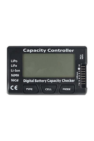 Choice black CellMeter 7 Battery Voltage Capacity Checker RC Cars Boats Power...