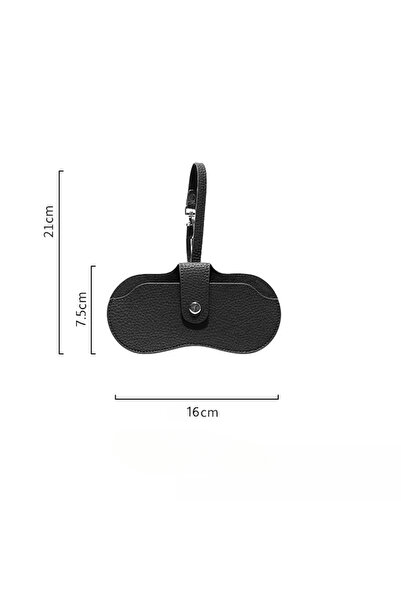 Choice3 black Portable Glasses Storage Bag Sunglasses Glasses Clip Protective...