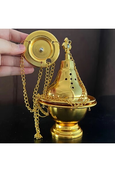 Choice Gold Multifunctional hanging incense burner • Aroma diffuser • Meditat...