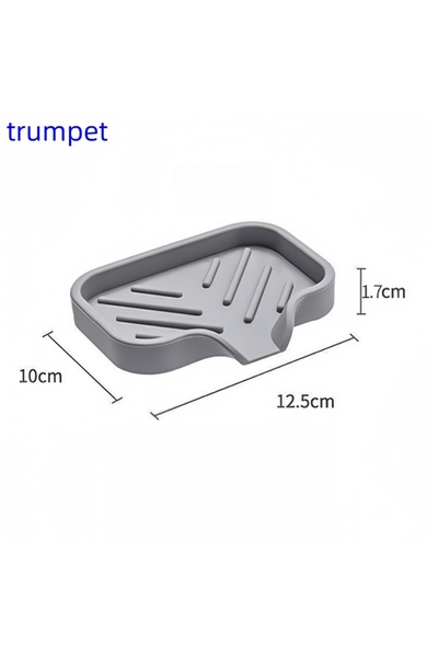Choice1 trumpet Silicone Faucet Mat Sink Tray Soap Dispenser Sponge Drain Pad...