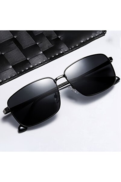 Choice Black 1pc Men's Square Frame Fashion Glasses Retro Fashion Glasses for...