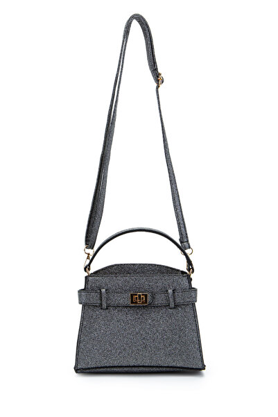minebag Lock Accessory Belt Detailed Jessie Women's Crossbody Bag Anthracite ...