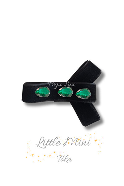 pegu baby collection Catarame din catifea Littie Mini Lux cu piatră, 1 bucată...