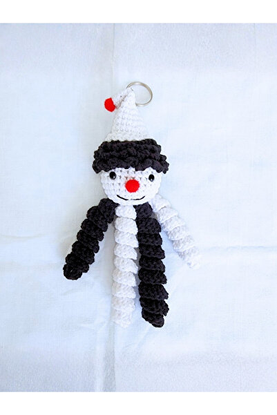 rmys Fan Themed Amigurumi Clown Keychain (18 cm)