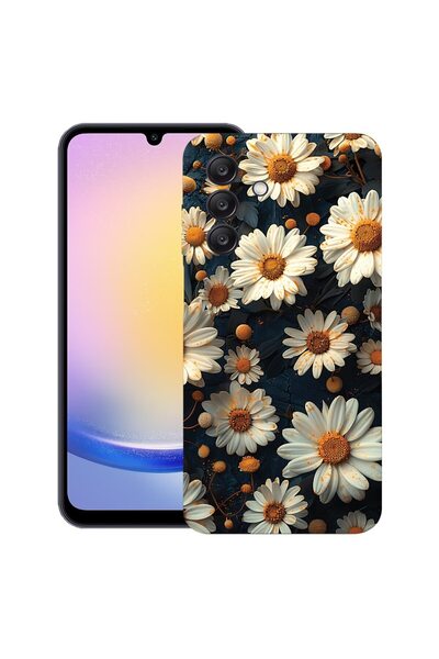 bestcase ¬Æ Husa pentru Samsung Galaxy A36, 3D Daisy, Slim Silicon 0.8MM, Ant...