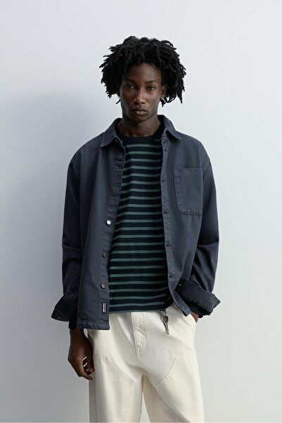 LEFTIES Denim cepli ince ceket
