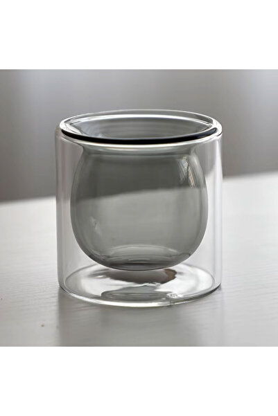 MIBRU 80ml Double-Walled Glass Coffee Espresso Cup