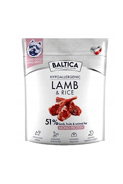 Baltica NUTRACEUTIC Hipoalergenic Carne de miel și orez XS / S 1kg