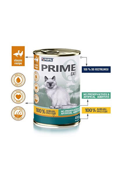 Pupil Prime bogat în pui cu rață 400 g
