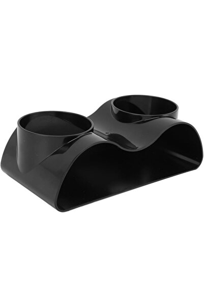 Generic Double Cave Tunnel for Aquariums Black