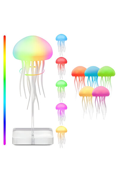 Velaris Multicolor RGB Jellyfish Lamp - Marine Design for a Relaxing Ambiance