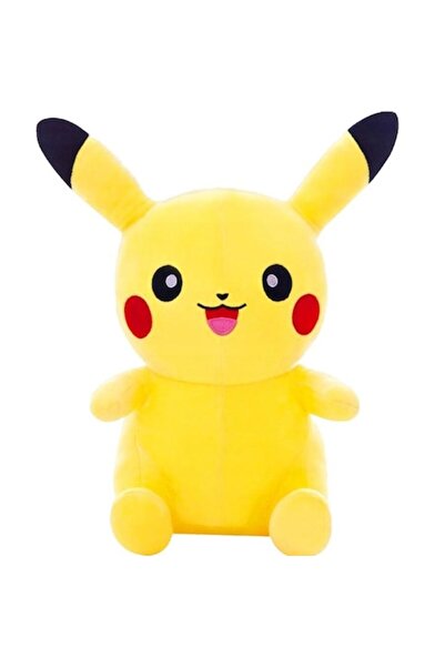 OEM Jucărie de pluș, Pikachu, 30cm, +3 ani, Galben/Alb
