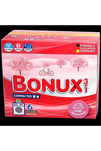 Bonux Pure Magnolia automatic powder detergent 390 g, 6 washes